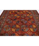 Humna 9'9'' X 12'1'' Hand-Knotted Wool Rug 9'9'' x 12'1'' (293 X 363) / Red / Red