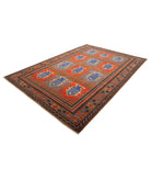 Humna 7'3'' X 10'3'' Hand-Knotted Wool Rug 7'3'' x 10'3'' (218 X 308) / Brown / Brown