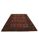 Humna 7'3'' X 10'3'' Hand-Knotted Wool Rug 7'3'' x 10'3'' (218 X 308) / Brown / Brown