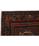 Humna 7'3'' X 10'3'' Hand-Knotted Wool Rug 7'3'' x 10'3'' (218 X 308) / Brown / Brown