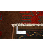 Humna 7'3'' X 10'3'' Hand-Knotted Wool Rug 7'3'' x 10'3'' (218 X 308) / Brown / Brown