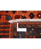 Humna 6'0'' X 8'9'' Hand-Knotted Wool Rug 6'0'' x 8'9'' (180 X 263) / Rust / Rust