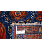 Humna 4'11'' X 6'9'' Hand-Knotted Wool Rug 4'11'' x 6'9'' (148 X 203) / Blue / Red