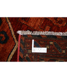 Humna 6'5'' X 9'4'' Hand-Knotted Wool Rug 6'5'' x 9'4'' (193 X 280) / Red / Red