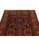 Humna 3'11'' X 5'11'' Hand-Knotted Wool Rug 3'11'' x 5'11'' (118 X 178) / Brown / Gold