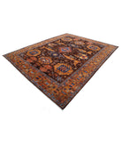 Humna 9'2'' X 11'7'' Hand-Knotted Wool Rug 9'2'' x 11'7'' (275 X 348) / Gold / Brown