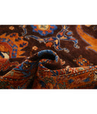 Humna 9'2'' X 11'7'' Hand-Knotted Wool Rug 9'2'' x 11'7'' (275 X 348) / Gold / Brown