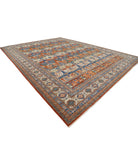 Humna 14'6'' X 19'2'' Hand-Knotted Wool Rug 14'6'' x 19'2'' (435 X 575) / Multi / Ivory