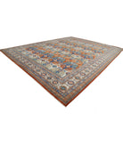 Humna 14'6'' X 19'2'' Hand-Knotted Wool Rug 14'6'' x 19'2'' (435 X 575) / Multi / Ivory