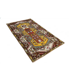 Kars 3' 10" X 6' 6" Hand-Knotted Wool Rug 3' 10" X 6' 6" (117 X 198) / Gold / Ivory