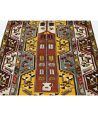 Kars 3' 10" X 6' 6" Hand-Knotted Wool Rug 3' 10" X 6' 6" (117 X 198) / Gold / Ivory