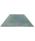 Kashan 8'8'' X 12'0'' Hand-Knotted Wool Rug 8'8'' x 12'0'' (260 X 360) / Blue / Blue