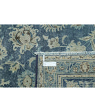 Kashan 8'8'' X 12'0'' Hand-Knotted Wool Rug 8'8'' x 12'0'' (260 X 360) / Blue / Blue