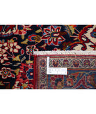 Kashan 9'0'' X 12'1'' Hand-Knotted Wool Rug 9'0'' x 12'1'' (270 X 363) / Red / Blue