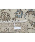 Kashan 9'7'' X 13'1'' Hand-Knotted Wool Rug 9'7'' x 13'1'' (288 X 393) / Ivory / Taupe