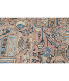 Kashmar 9'8'' X 11'11'' Hand-Knotted Wool Rug 9'8'' x 11'11'' (290 X 358) / Peach / Grey