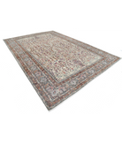 Kayseri 9' 1" X 13' 1" Hand-Knotted Wool Rug 9' 1" X 13' 1" (277 X 399) / Ivory / Grey