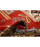 Kazak 9' 0" X 11' 7" Hand-Knotted Wool Rug 9' 0" X 11' 7" (274 X 353) / Red / Ivory