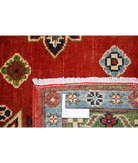 Kazak 9' 0" X 11' 7" Hand-Knotted Wool Rug 9' 0" X 11' 7" (274 X 353) / Red / Ivory