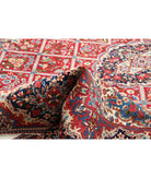 Kerman 9'9'' X 12'9'' Hand-Knotted Wool Rug 9'9'' x 12'9'' (293 X 383) / Red / Blue