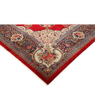 Kerman 11'6'' X 17'5'' Hand-Knotted Wool Rug 11'6'' x 17'5'' (345 X 523) / Red / Blue