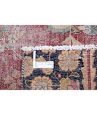 Vintage 8'5'' X 11'2'' Hand-Knotted Wool Rug 8'5'' x 11'2'' (253 X 335) / Burgundy / Blue