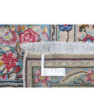 Kerman 8'0'' X 10'10'' Hand-Knotted Wool Rug 8'0'' x 10'10'' (240 X 325) / Ivory / Blue