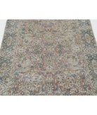 Kerman 3'8'' X 9'6'' Hand-Knotted Wool Rug 3'8'' x 9'6'' (110 X 285) / Pink / Blue