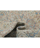 Kerman 3'8'' X 9'6'' Hand-Knotted Wool Rug 3'8'' x 9'6'' (110 X 285) / Pink / Blue