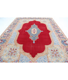 Kerman 9'8'' X 13'4'' Hand-Knotted Wool Rug 9'8'' x 13'4'' (290 X 400) / Red / Brown