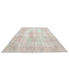 Vintage 9'7'' X 13'1'' Hand-Knotted Wool Rug 9'7'' x 13'1'' (288 X 393) / Grey / Beige