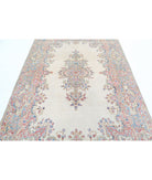 Kerman 5'10'' X 8'11'' Hand-Knotted Wool Rug 5'10'' x 8'11'' (175 X 268) / Ivory / Blue