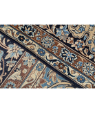 Hand Knotted Kerman Wool Rug 11' 8" X 16' 10" 11' 8" X 16' 10" (356 X 513) / Blue / Taupe