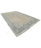 Kerman 9'10'' X 16'2'' Hand-Knotted Wool Rug 9'10'' x 16'2'' (295 X 485) / Taupe / Blue