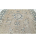 Kerman 9'10'' X 16'2'' Hand-Knotted Wool Rug 9'10'' x 16'2'' (295 X 485) / Taupe / Blue