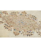 Kerman 5'11'' X 8'8'' Hand-Knotted Wool Rug 5'11'' x 8'8'' (178 X 260) / Beige / Blue