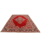 Kerman 8'4'' X 11'4'' Hand-Knotted Wool Rug 8'4'' x 11'4'' (250 X 340) / Red / Blue