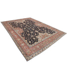 Kerman 8'10'' X 12'0'' Hand-Knotted Wool Rug 8'10'' x 12'0'' (265 X 360) / Blue / Rust