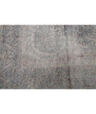 Kerman 9'9'' X 12'8'' Hand-Knotted Wool Rug 9'9'' x 12'8'' (293 X 380) / Blue / Ivory