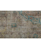 Kerman 9'7'' X 12'5'' Hand-Knotted Wool Rug 9'7'' x 12'5'' (288 X 373) / Rust / Teal