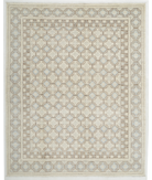 Hand Knotted Khotan Wool Rug 7' 10" X 9' 7" 7' 10" X 9' 7" (239 X 292) / Ivory / Blue