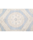 Khotan 9'7'' X 13'6'' Hand-Knotted Wool Rug 9'7'' x 13'6'' (288 X 405) / Grey / Ivory