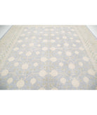 Khotan 11'10'' X 14'0'' Hand-Knotted Wool Rug 11'10'' x 14'0'' (355 X 420) / Grey / Ivory