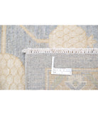 Khotan 11'10'' X 14'0'' Hand-Knotted Wool Rug 11'10'' x 14'0'' (355 X 420) / Grey / Ivory