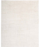 Khotan 8'0'' X 9'9'' Hand-Knotted Wool Rug 8'0'' x 9'9'' (240 X 293) / Ivory / Grey