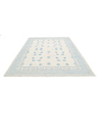 Khotan 8'2'' X 9'6'' Hand-Knotted Wool Rug 8'2'' x 9'6'' (245 X 285) / Ivory / Blue