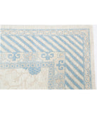 Khotan 8'2'' X 9'6'' Hand-Knotted Wool Rug 8'2'' x 9'6'' (245 X 285) / Ivory / Blue