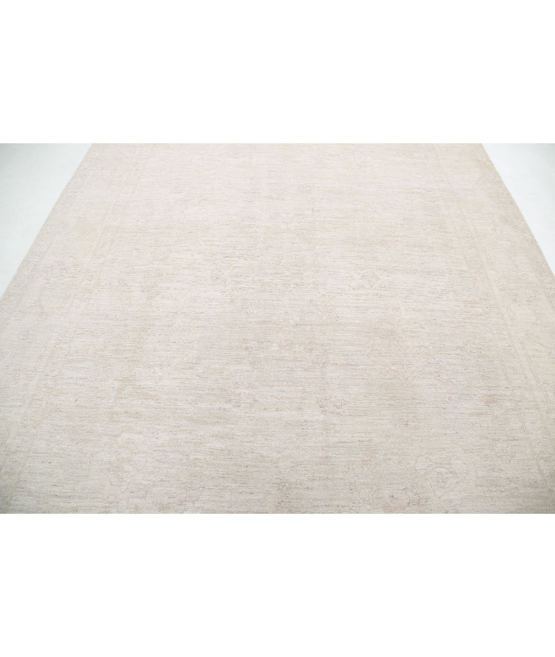 Khotan 8'2'' X 10'1'' Hand-Knotted Wool Rug 8'2'' x 10'1'' (245 X 303) / Ivory / Taupe