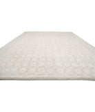 Khotan 17'0'' X 23'11'' Hand-Knotted Wool Rug 17'0'' x 23'11'' (510 X 718) / Ivory / Taupe