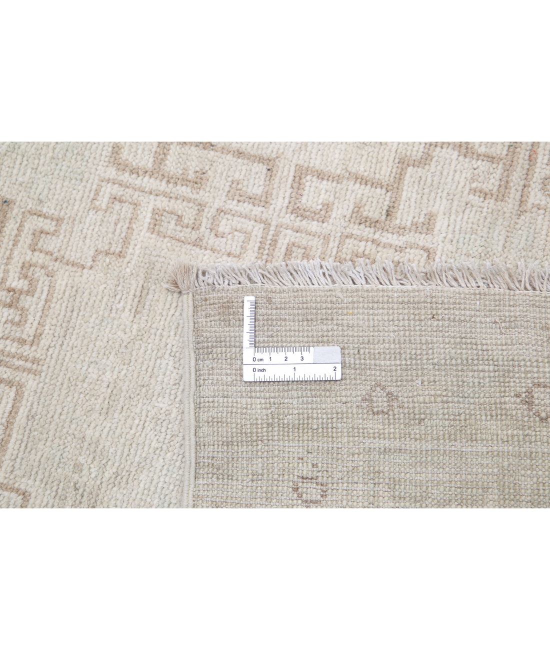 Khotan 17'0'' X 23'11'' Hand-Knotted Wool Rug 17'0'' x 23'11'' (510 X 718) / Ivory / Taupe